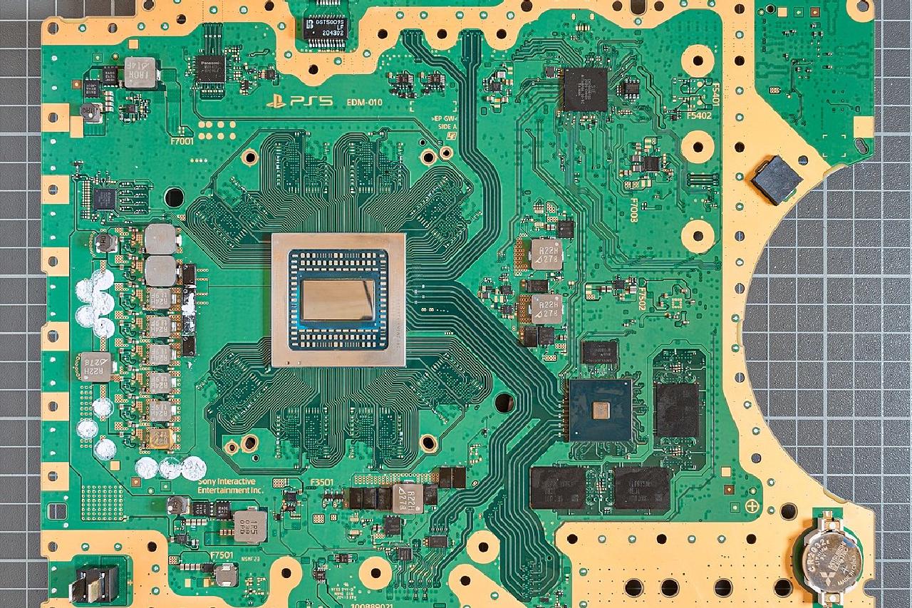 Playstation 5 motherboard with an x86 APU designed by AMD