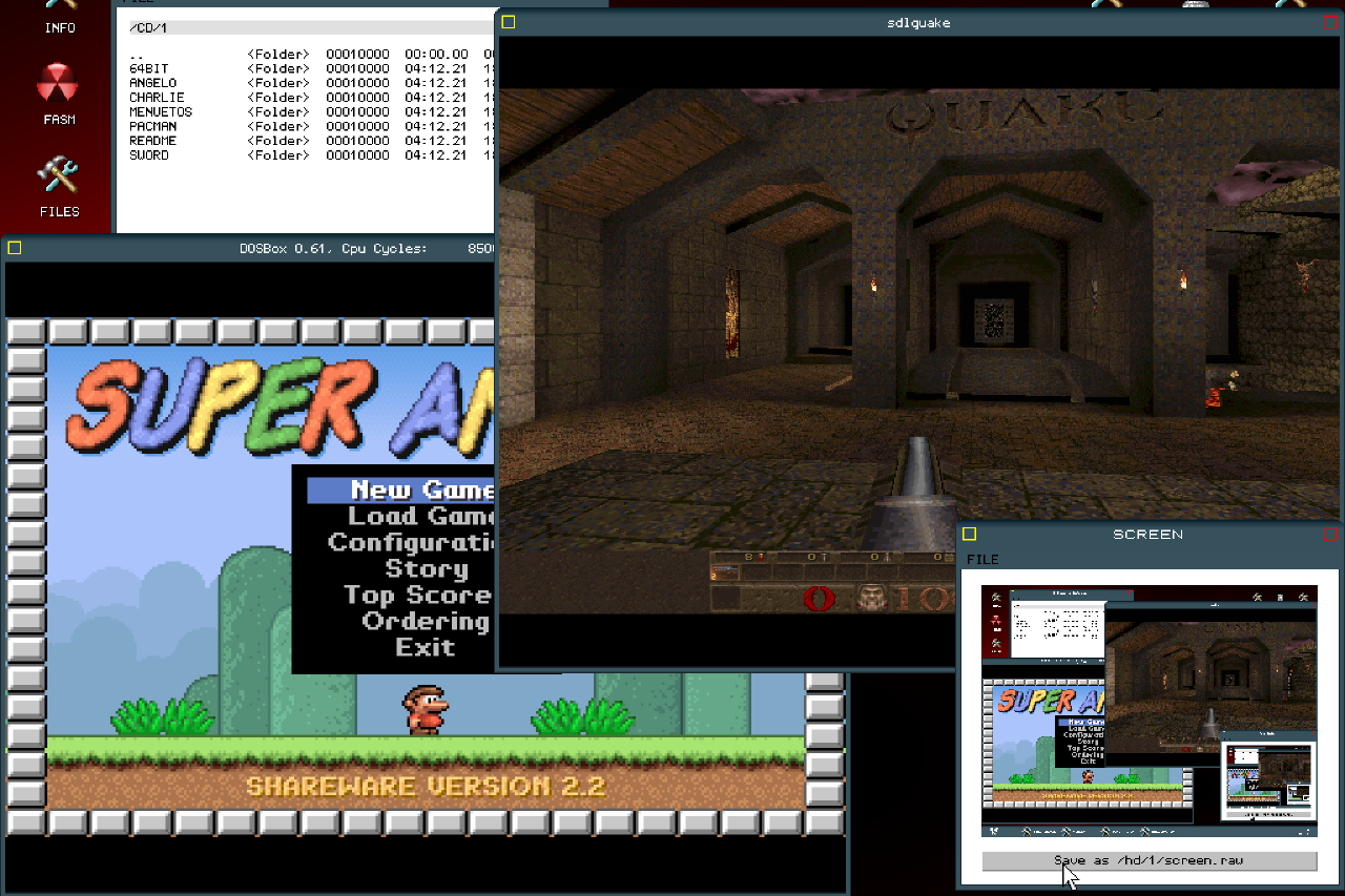 Early retro gaming on PC